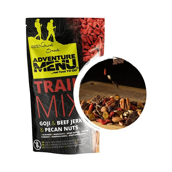 Trailmix Goji Beef Jerky Pecans 50 g