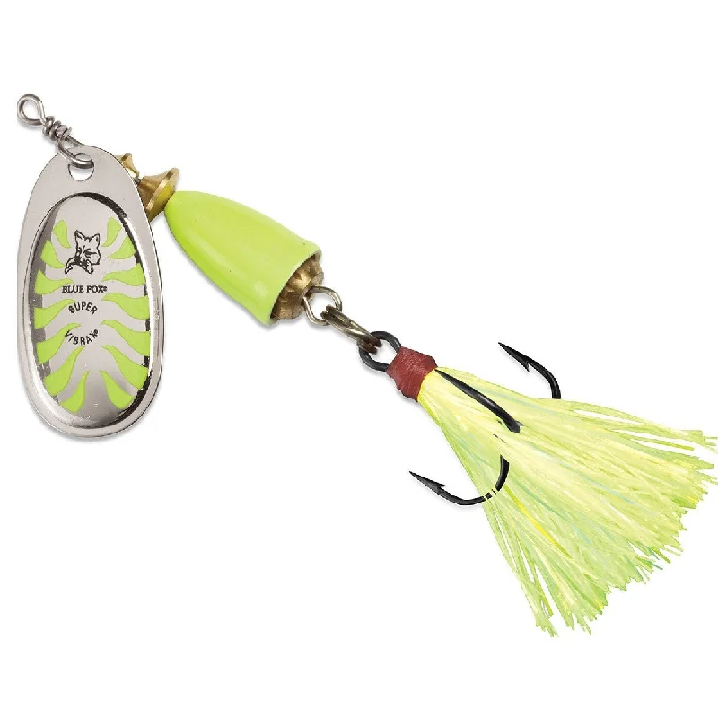 Blue Fox Classic Vibrax Glow 5/8 Oz Glow Chartreuse