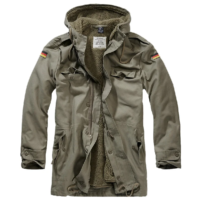 BW Parka with Flag