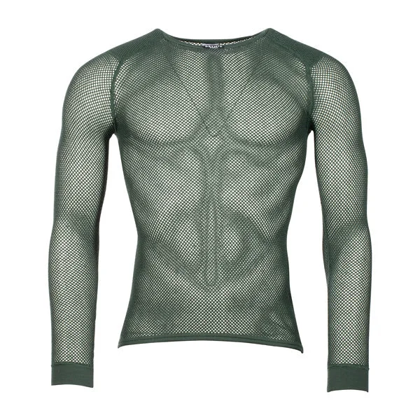 Super Thermo Shirt with Shoulder Inserts green