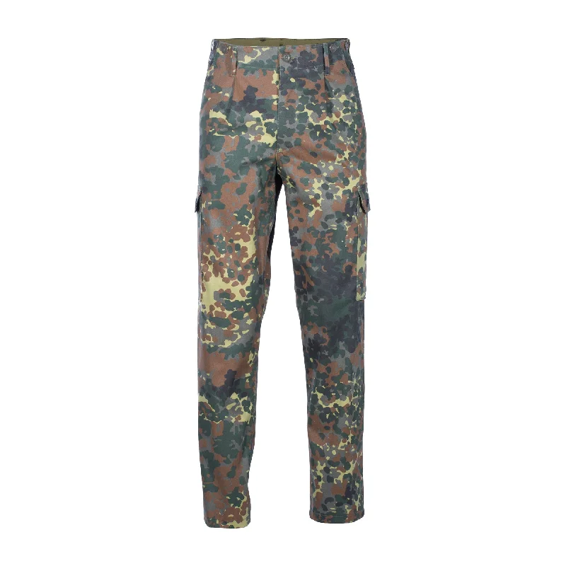 BW Field Trousers in heavy fleckcamo