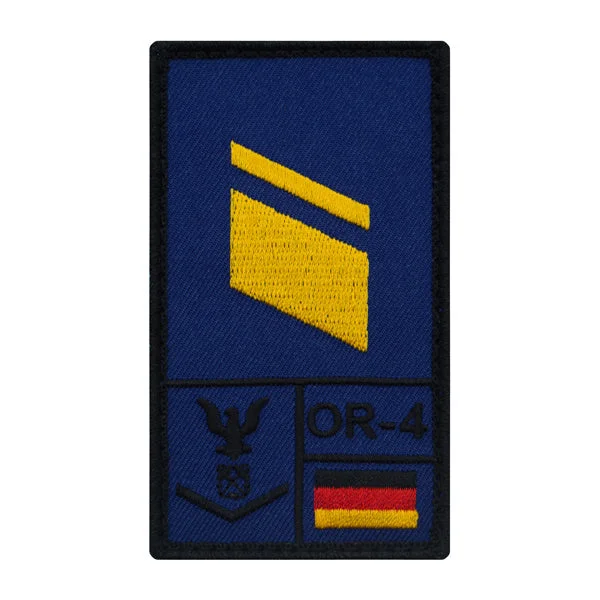 Rank Patch Stabskorporal Marine links oliv