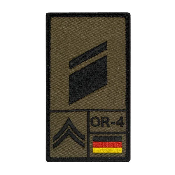 Rank Patch Staff Corporal Left