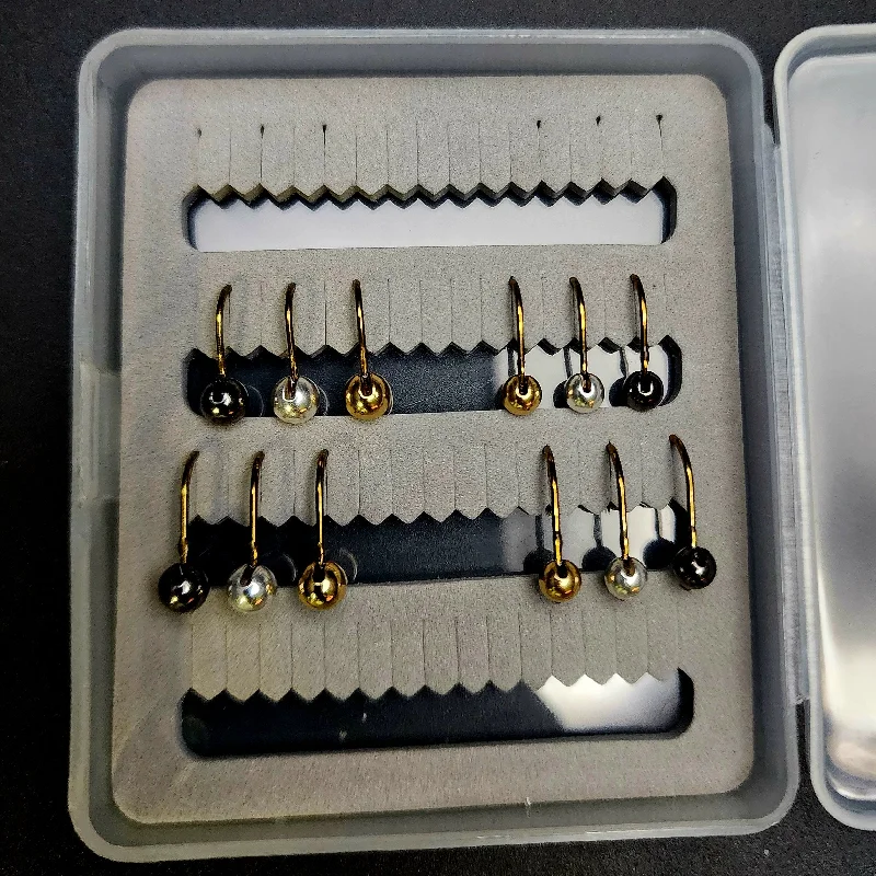 Barbed Tungsten Bead Jig Head Kit