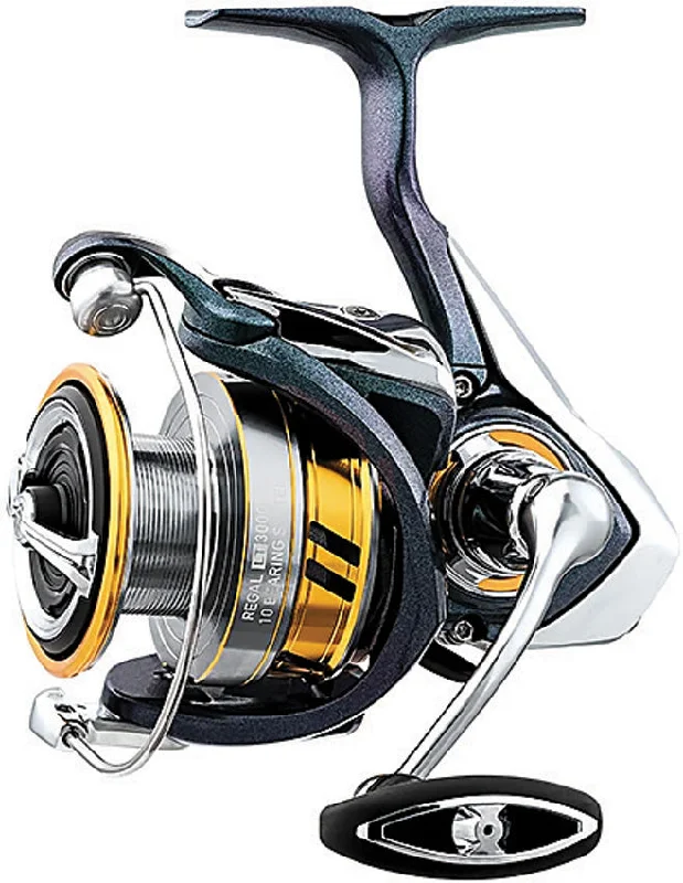 Daiwa Regal LT Black & Yellow 7.6oz Spinning Fishing Reel RGLT3000DC