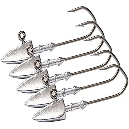 FAS Sharp Triangle Jig Head Hooks Qty 5