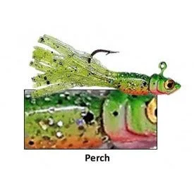 Gitzit Little Tough Guy Jig 1-1/2" 1/8 Oz Sz 4 Hook Perch Qty 2