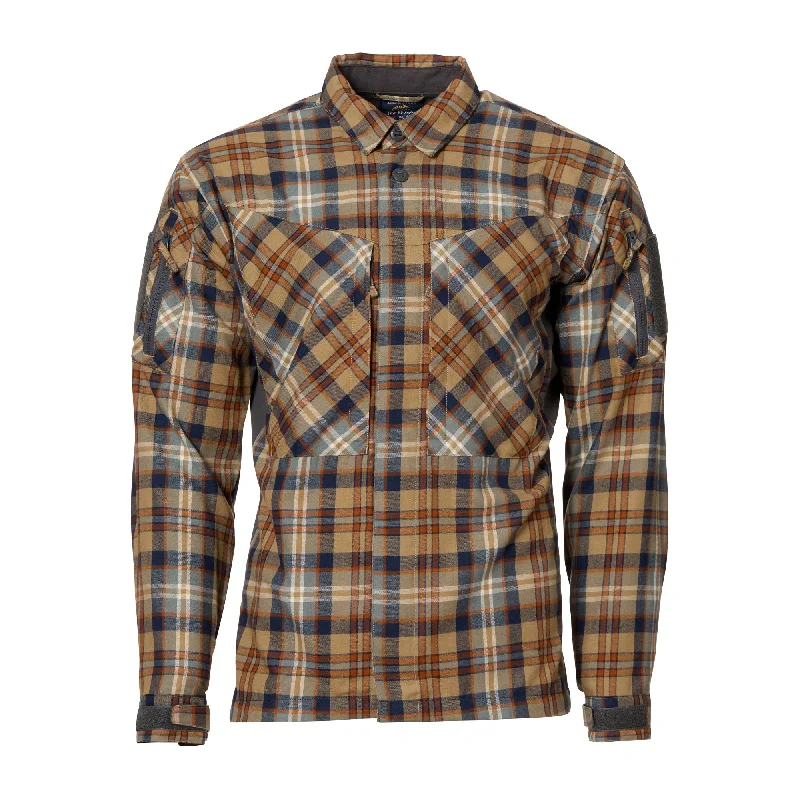 MDBU Flannel Shirt ginger plaid