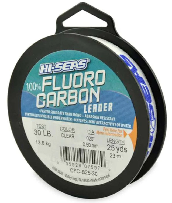 HI-SEAS FLUOROCARBON LEADER 25 YD.