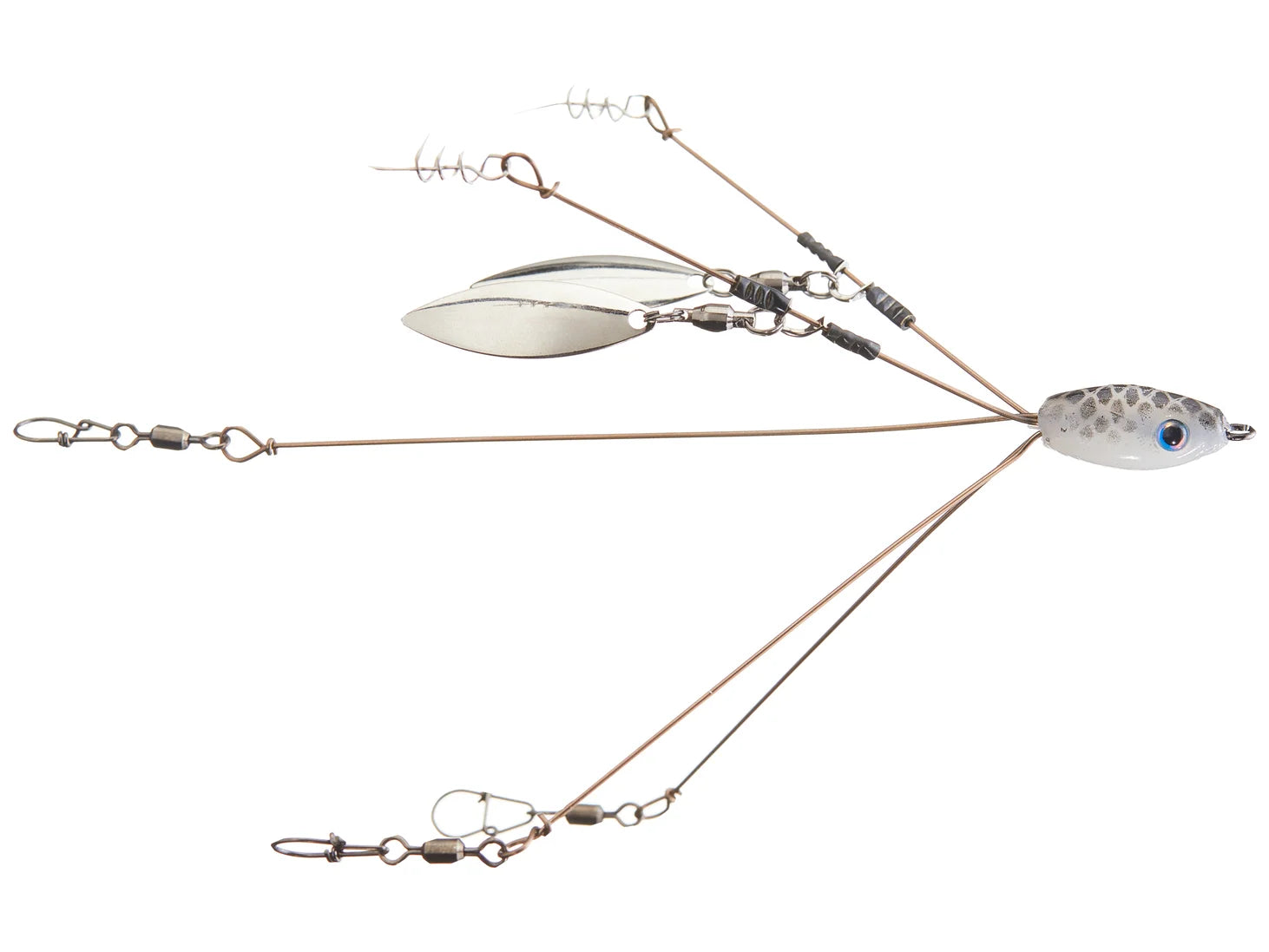 Hog Farmer Tactical Bassin Micro 2 Blade Flex Rig