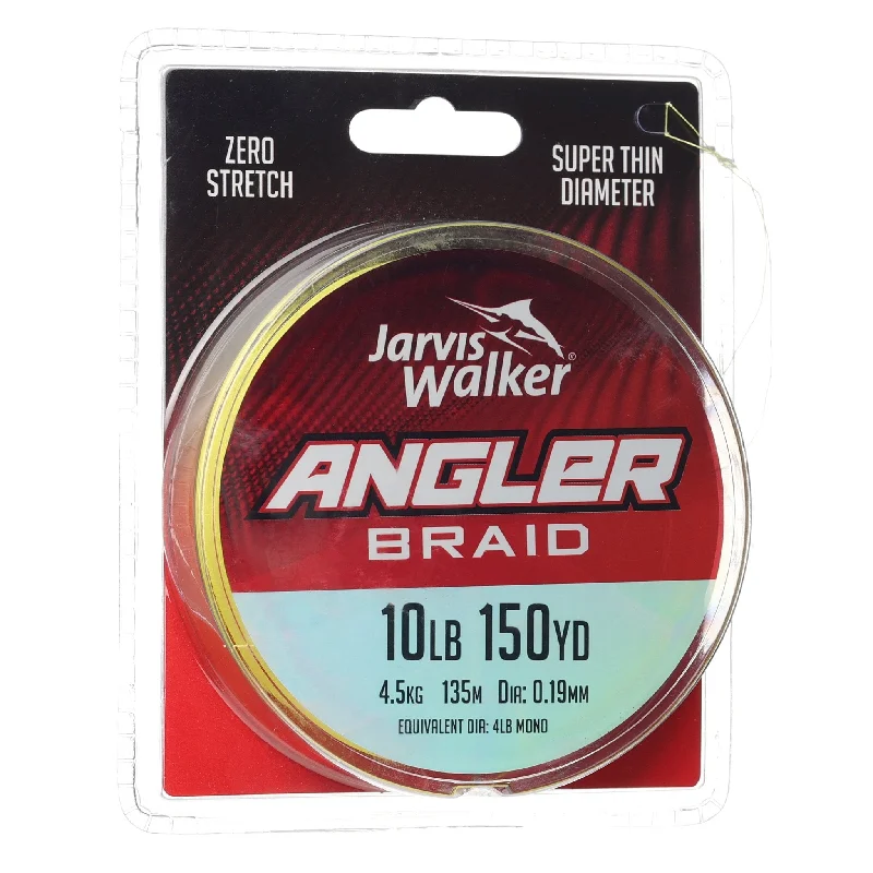 Jarvis Walker Angler Braid - Chartreuse