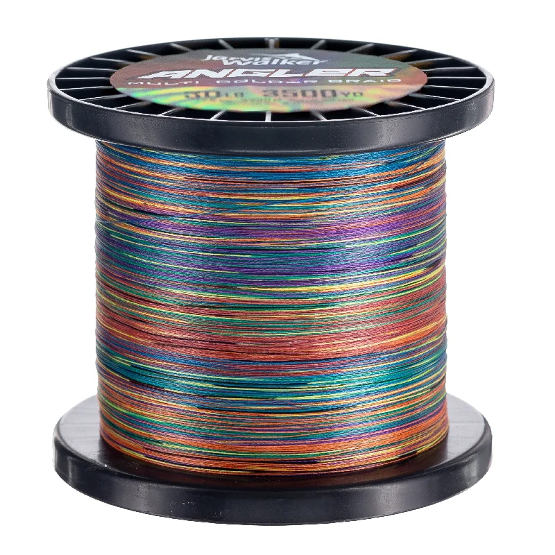 Jarvis Walker Angler Braid - Multi Colour