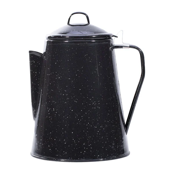 Coffee Pot Enamel with Percolator