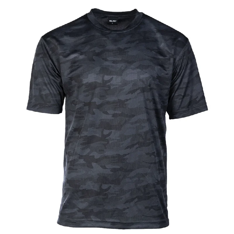 T-Shirt Mesh dark camo