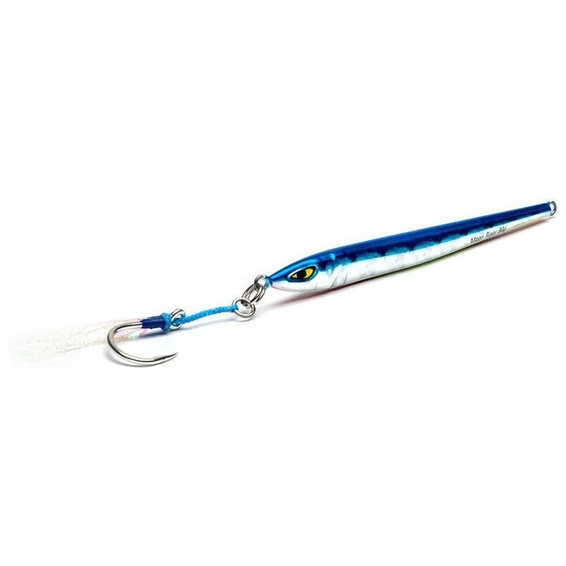 Mustad Moon Riser Jig 10.5 Blue Red Chrome Qty 1