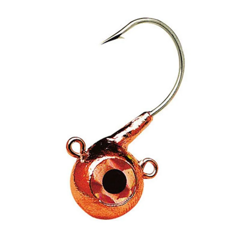 Northland Tackle Fire-Ball Metallic Jig 1/4 Oz Qty 6 Metallic Orange