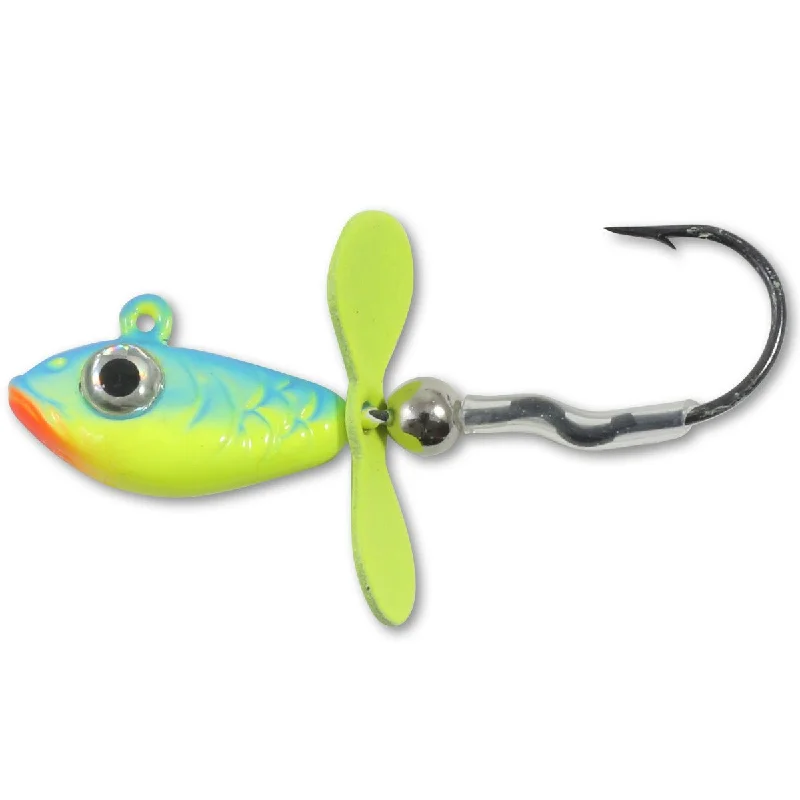 Northland Tackle Whistler Prop Jig Neon Assorted Color Qty 6