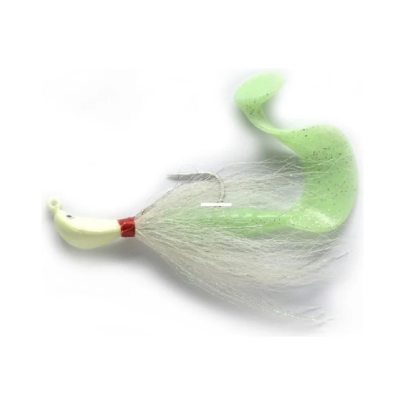 Pucci Flash Striper Jig 5/8 Oz Glow Qty 1