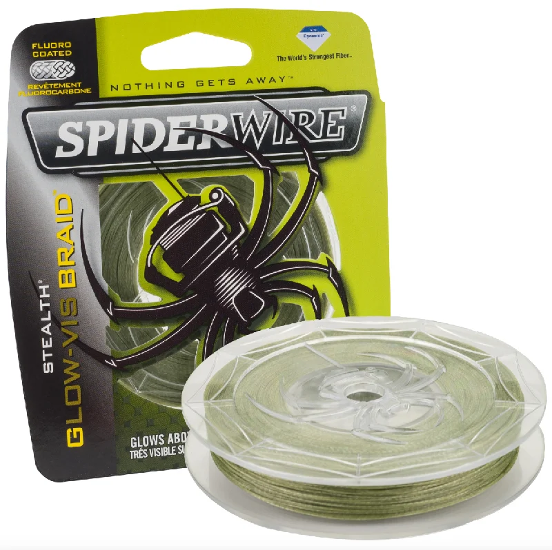 Spiderwire Stealth Braid | Glow-Vis Green | 125 Yds