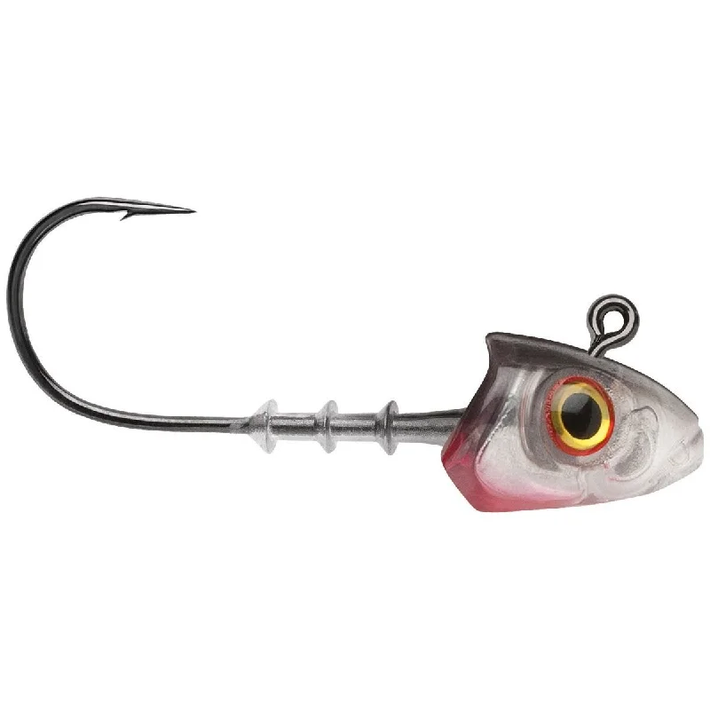 Storm 360GT Rattling Jig heads 1/4oz 3.5'' Smokin Ghost Qty 2