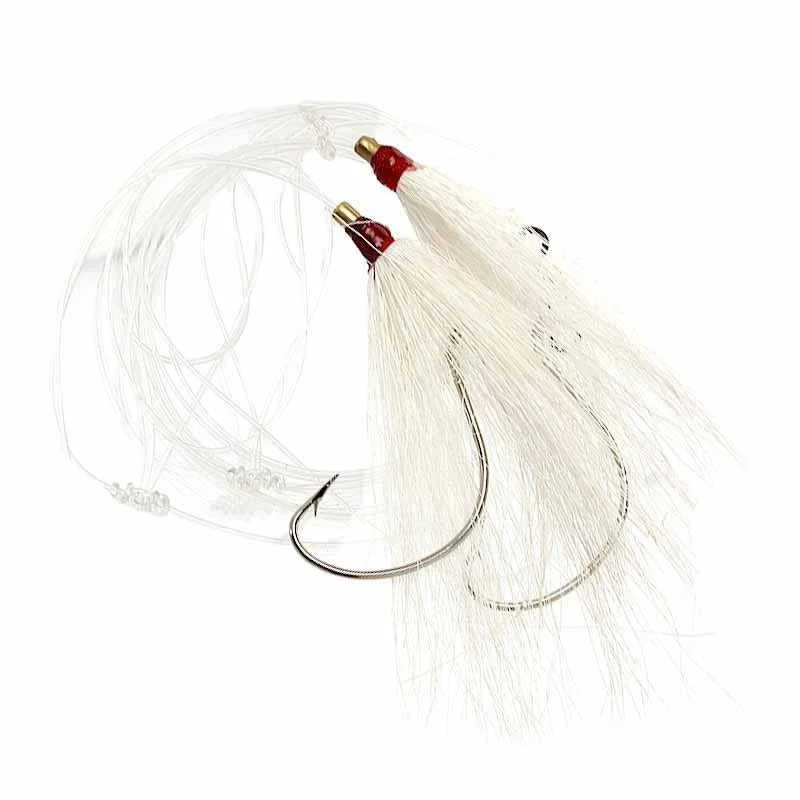 Tsunami Fluke Dual Bucktail Hi-Lo Rig