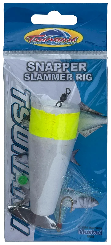 Tsunami TS-4801 Snapper Slammer Rig w/ Popper & Spoon