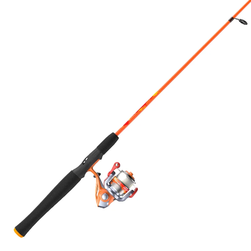 Zebco Orange Splash Spinning Combo