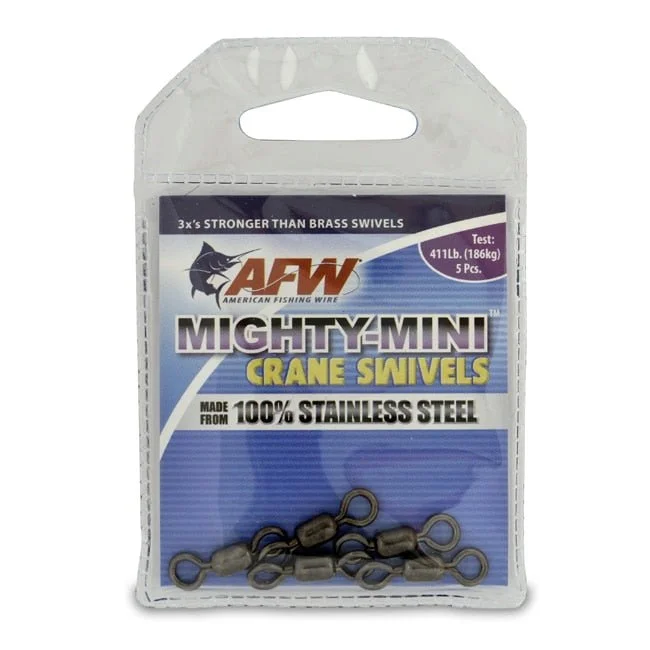 AFW Mighty Mini Stainless Steel Crane Swivels