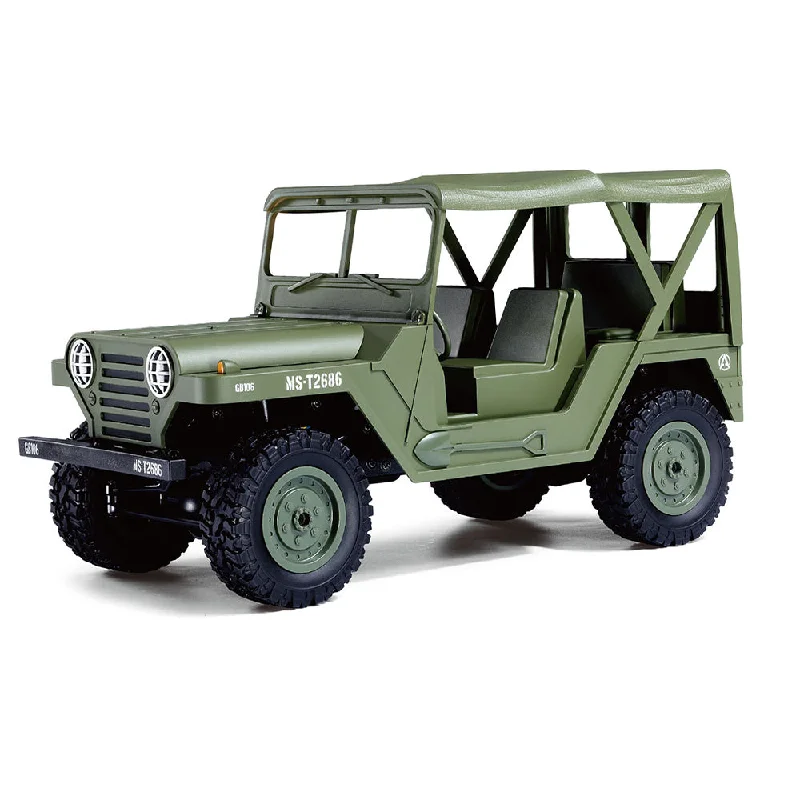 U.S. Military Jeep 4WD RTR military green