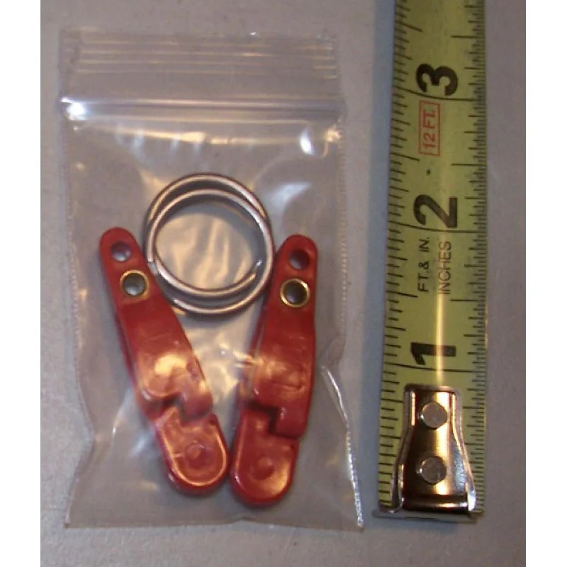 Amish Outfitters Red In-Line Weight Clips