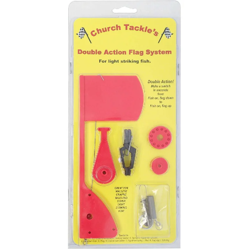 Church Tackle Double Action Planer Board Flag System