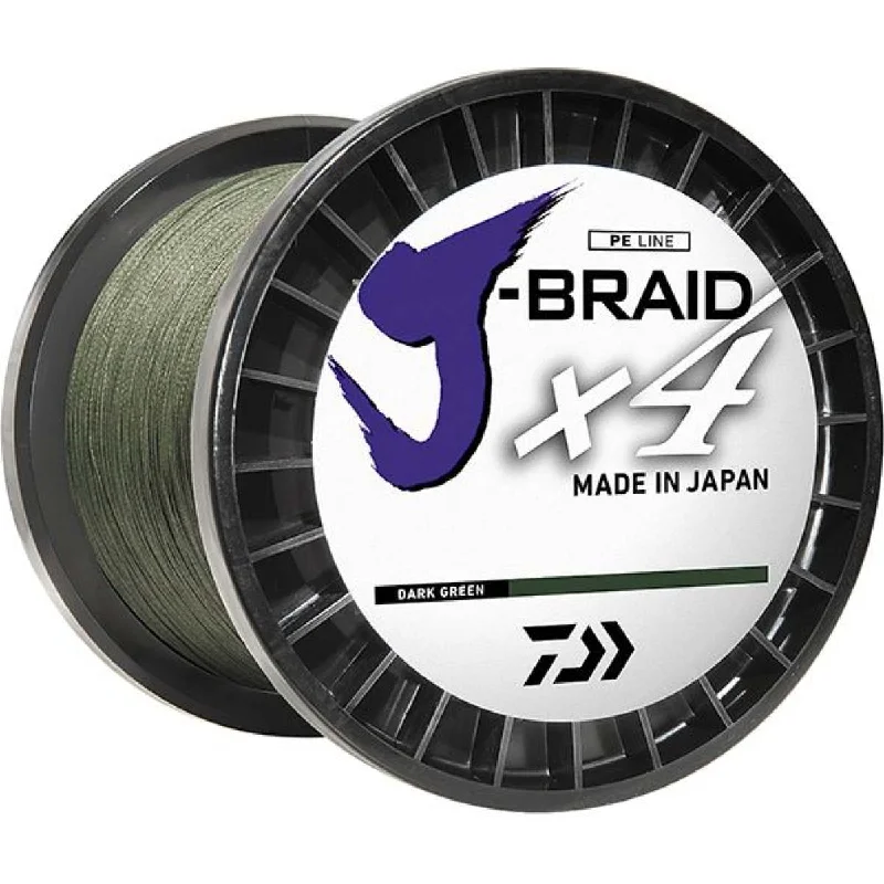 Daiwa J-Braid x4 4 Strand Braided Line