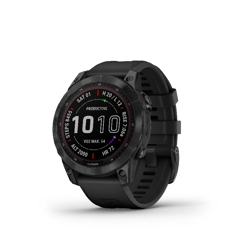 Smartwatch Fenix 7 Sapphire Solar DLC-Titan