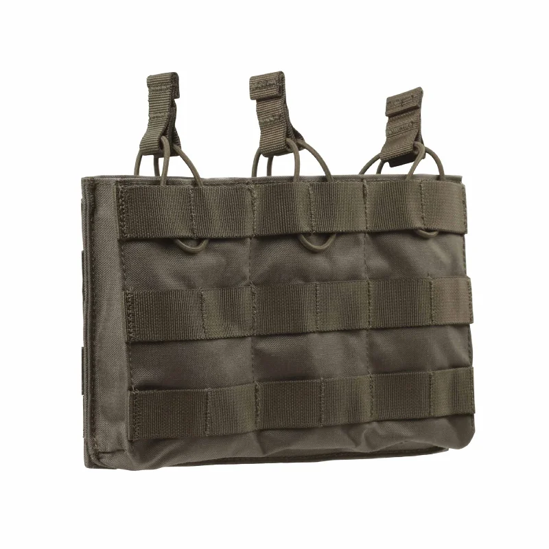 Rifle Magazine Pouch Panel PA098 3er stone gray