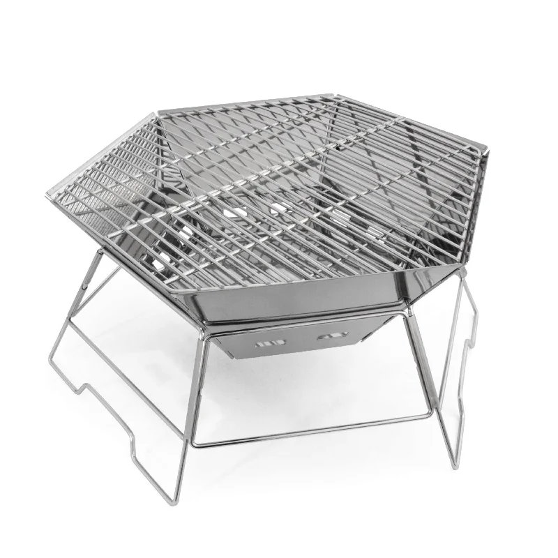 Fire Bowl and Grill Hexagon