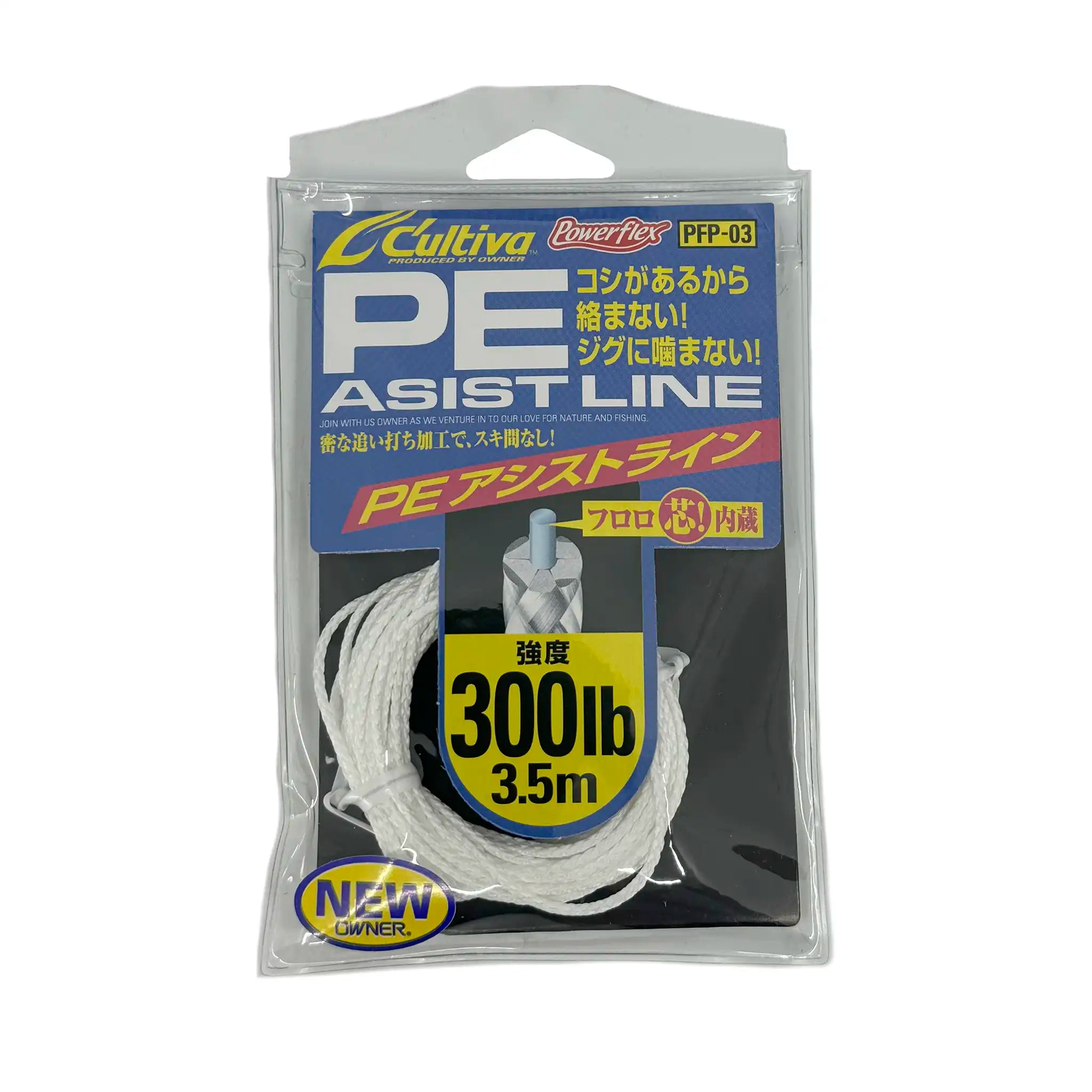 Owner Fluoro Core PE Assist Cord