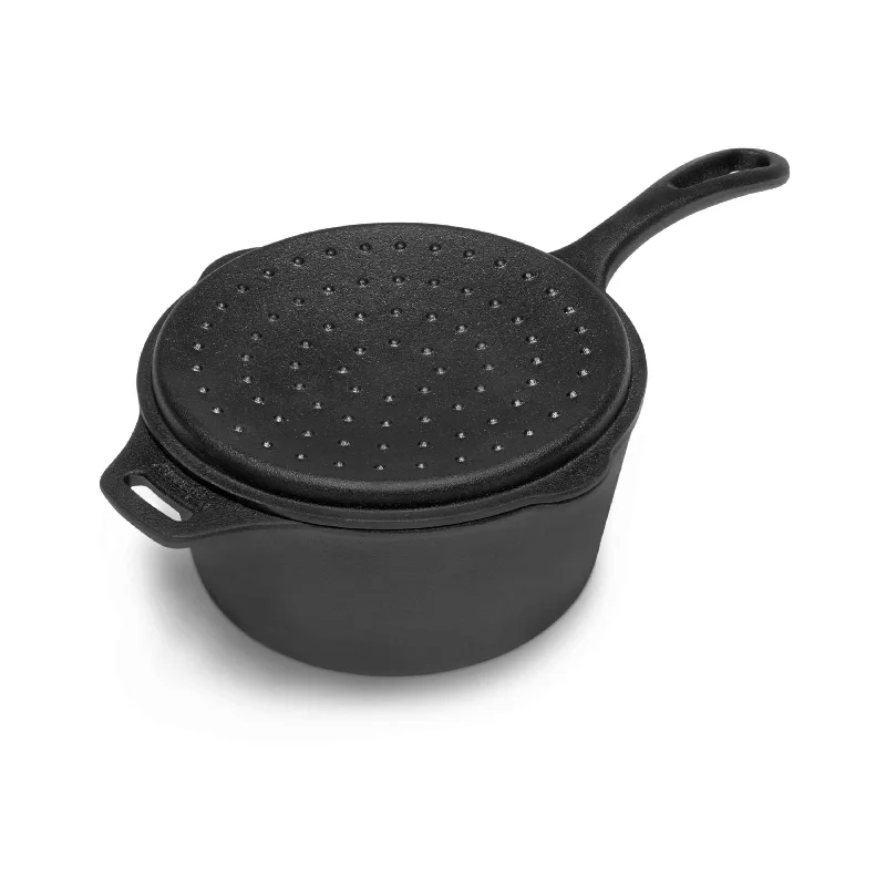 Cast Iron Sauce Pan kr2 with Lid