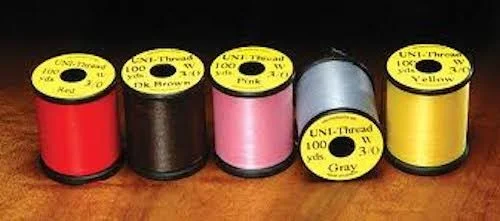 UNI Products 3/0 UNI-Thread - White - 100 Yards